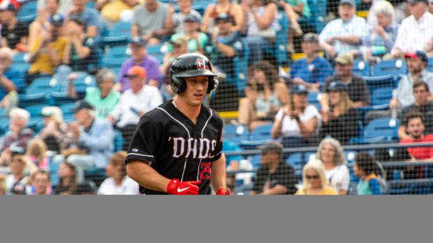 Texas Rangers top prospect outfielder Wyatt Langford was taken No. 4 overall in the June MLB draft.